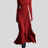 Vittoria – Maxikjole med Sidedetalje