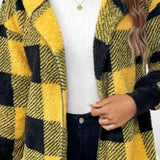 Alberte | Rutete Hættetrøje