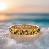 Alberte | Sølvring Kvarts