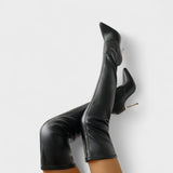 Birgitte | Knæhøje støvler