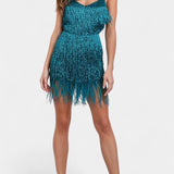 Bodil | Mini Fjerkjole