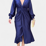 Bodil | Tidløs V-halskjole