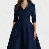 Lina | Satin Midi Kjole