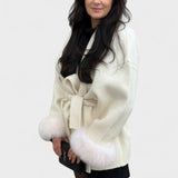 Dagmar™ | Elegant frakke med økopels