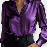 Ellen | Satinskjorte