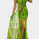 Filippa | Farverig Maxikjole