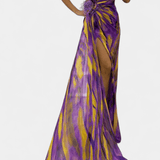 Filippa | Farverig Maxikjole