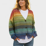 Fran™ | Livlig cardigan med knapper