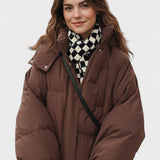 Gabriela™ | Pelsjakke med hætte 