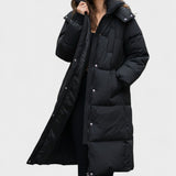 Gabriela™ | Pelsjakke med hætte 