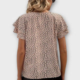 Gry | Mønstret bluse