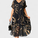 Inger | V-hals kjole