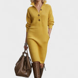 Kornelia™ | Elegant Strikket Kjole