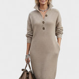 Kornelia™ | Elegant Strikket Kjole