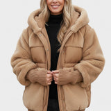 Lena™ | Luksuriøs dunjakke med hætte 