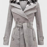 Leona™ | Elegant dobbeltradet frakke