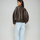 Louise | Vegansk Læderjakke