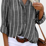 Luna | Stribet bluse