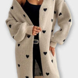 Majken | Hjerte cardigan