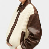 Malene | Farveblok skjorte