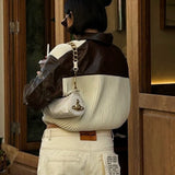 Malene | Farveblok skjorte