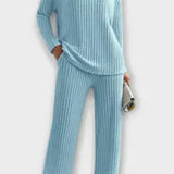 Malou | Ribstrikket sæt