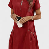 Mette | Lynlås Minikjole