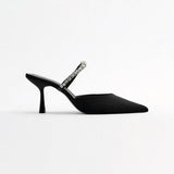 Mette | Strass højhæle