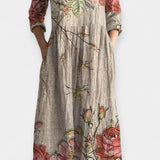 Nora | Let blomsterkjole