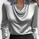 Brooklyn | Satinbluse