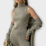 Stine | Ribstrikket sæt