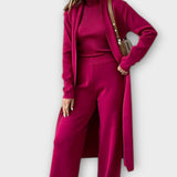 Stine | Ribstrikket sæt