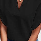 Stine | V-hals Bluse