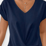 Stine | V-hals bluse