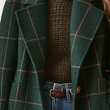 Fiona™ | Elegant tweedfrakke i ternet mønster