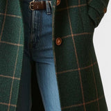 Fiona™ | Elegant tweedfrakke i ternet mønster