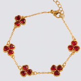 Lykkekløver armbånd