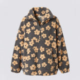 Plys Blomsterpullover