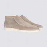 High Suede Loafers